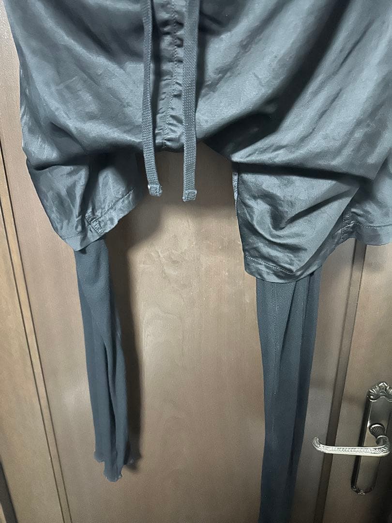 JULIUS 457PAM4 サルエルパンツ サイズ1 ブラック