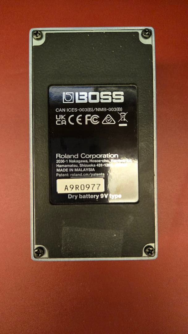 BOSS Compressor エフェクター