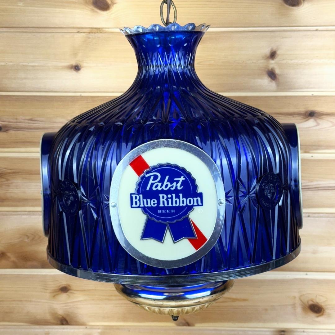 Pabst Blue Ribbon 吊り下げ照明 ライト パブスト ビンテージ