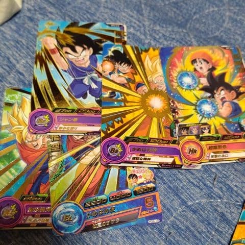孫悟空レアカード5枚セット