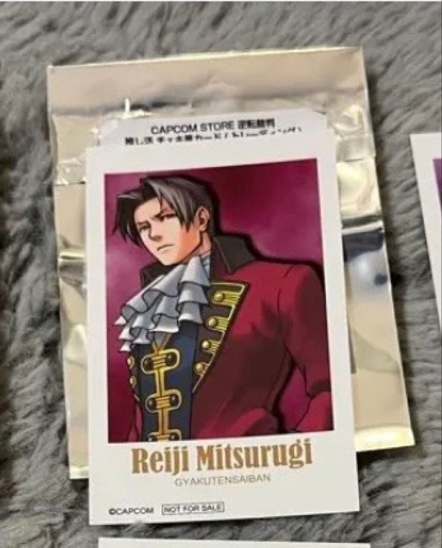 逆転裁判 推し活 特典 トレーディングチェキ風カード 御剣怜侍