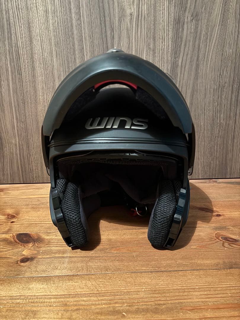 WINS CR-1 インナーバイザー付　システムヘルメット　XL　マットブラック