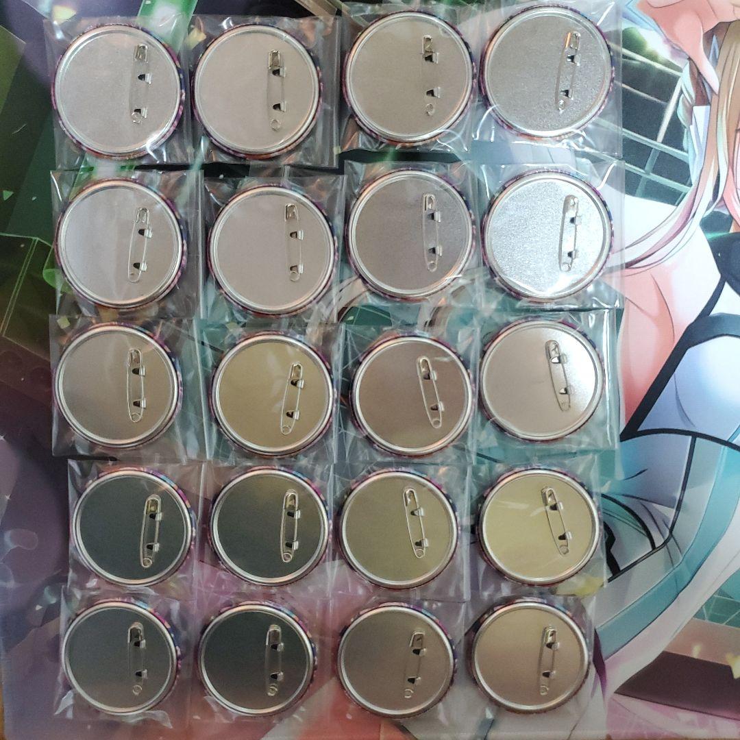 プロセカ 桐谷遥 グリッター缶バッジ ストリート系アイドル！？ 20点