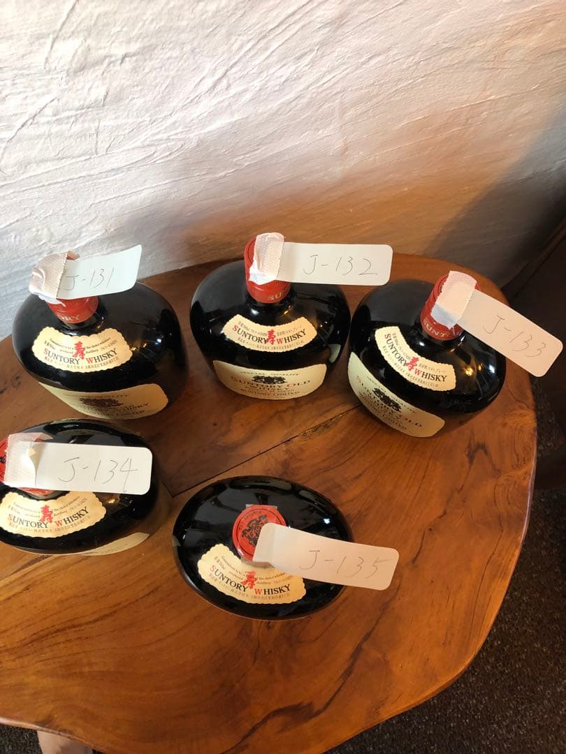 サントリー　オールド 特級 寿 VERY RARE OLD 5本 J131135