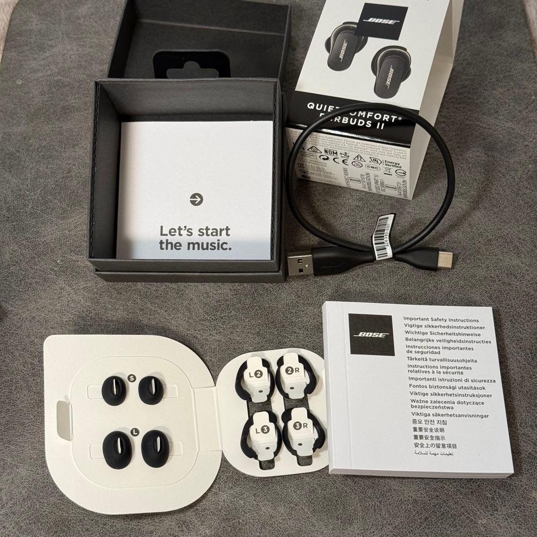 Bose QuietComfort Earbuds II（第2世代）美品・箱あり