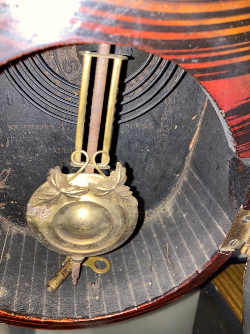 精工舎 ダルマ 四つ玉アンティーク柱時計 修復済