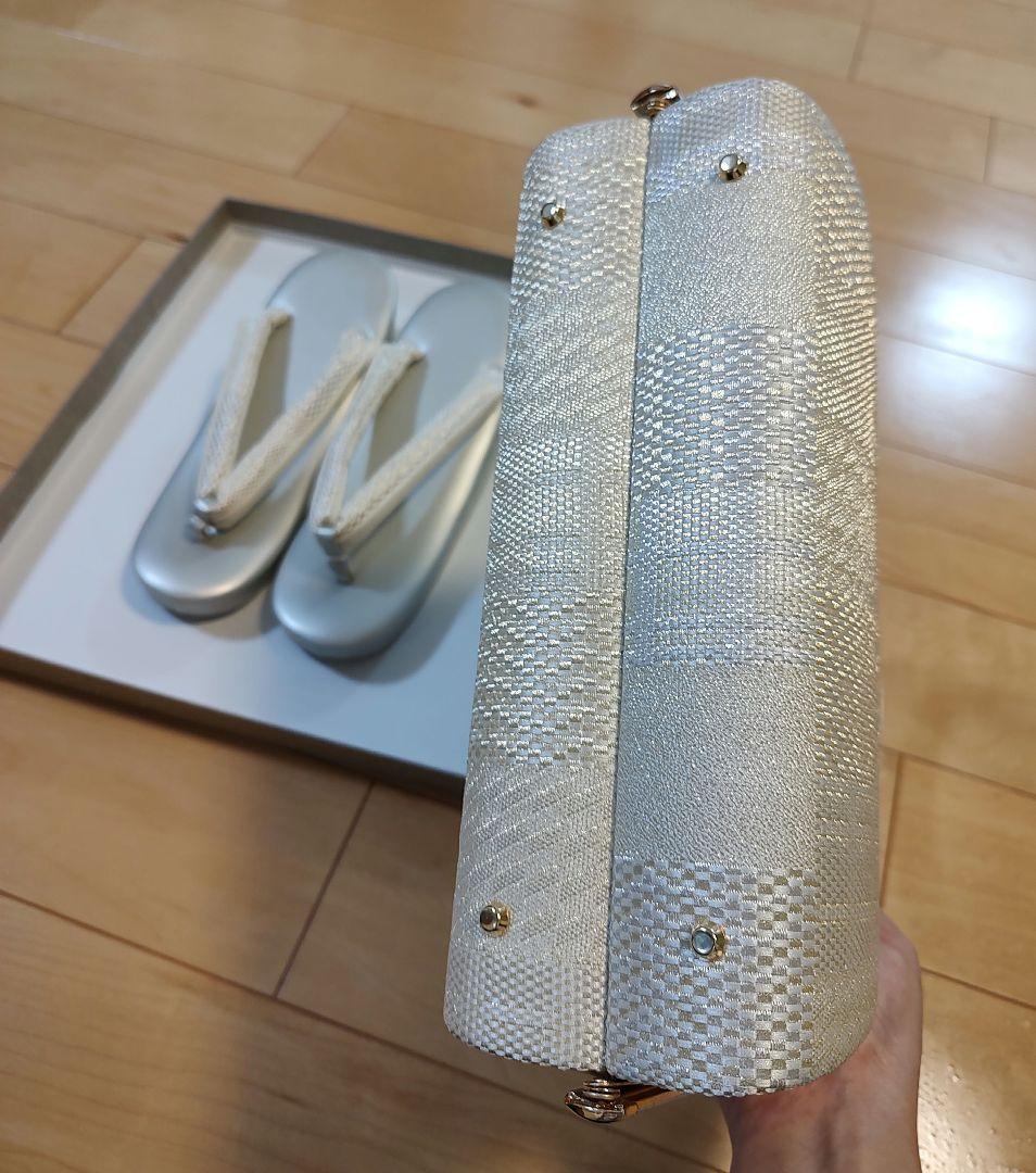 礼装　紗織　和装バッグ草履セット　七五三　入学式　結婚式　和装バッグと草履セット