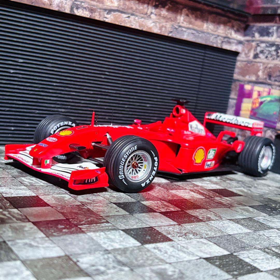 デカール加工品 1/18 マテルエリート フェラーリ F2001 ハンガリーGP