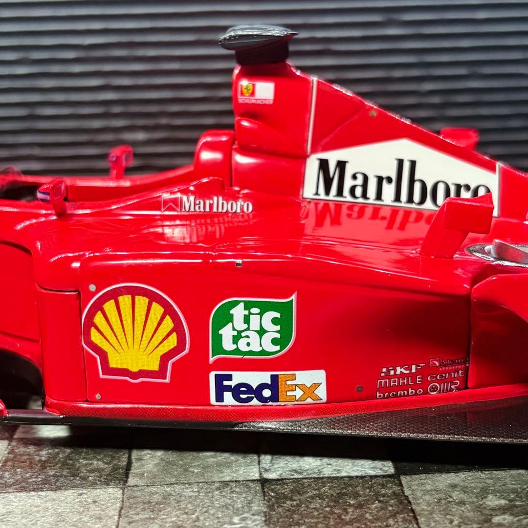 デカール加工品 1/18 マテルエリート フェラーリ F2001 ハンガリーGP