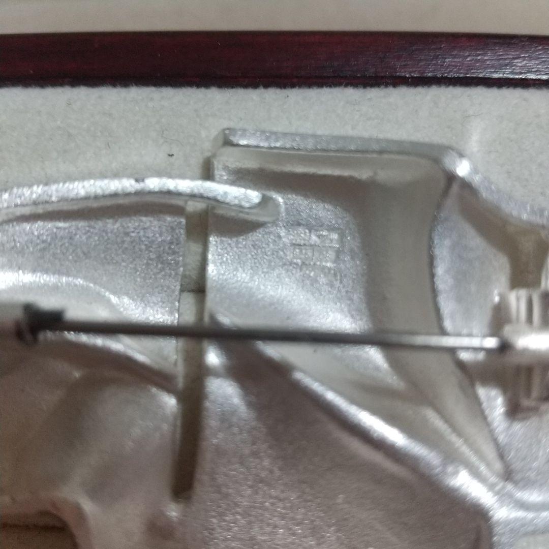 ラポーニア　ヴィンテージブローチ　USED古着　SILVER