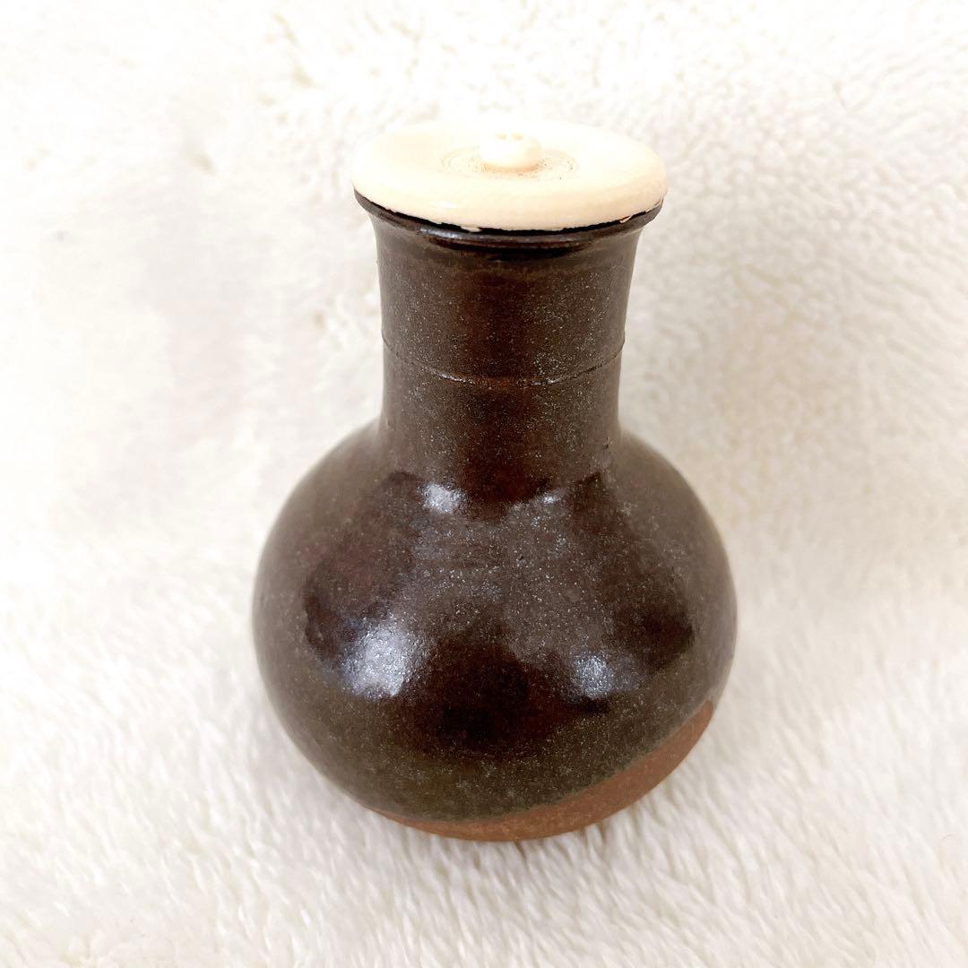 【美品!!】茶道具 茶入 利休鶴首