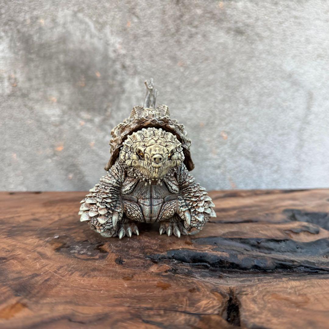 亀のフィギュア 樹脂製手作り置物 森の精霊インテリア