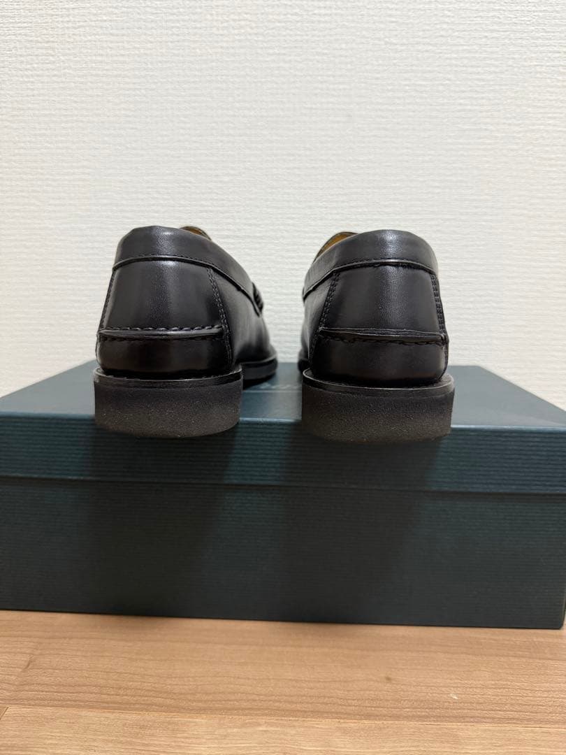 【美品】Paraboot パラブーツ ブライトン ローファー ブラック　uk5