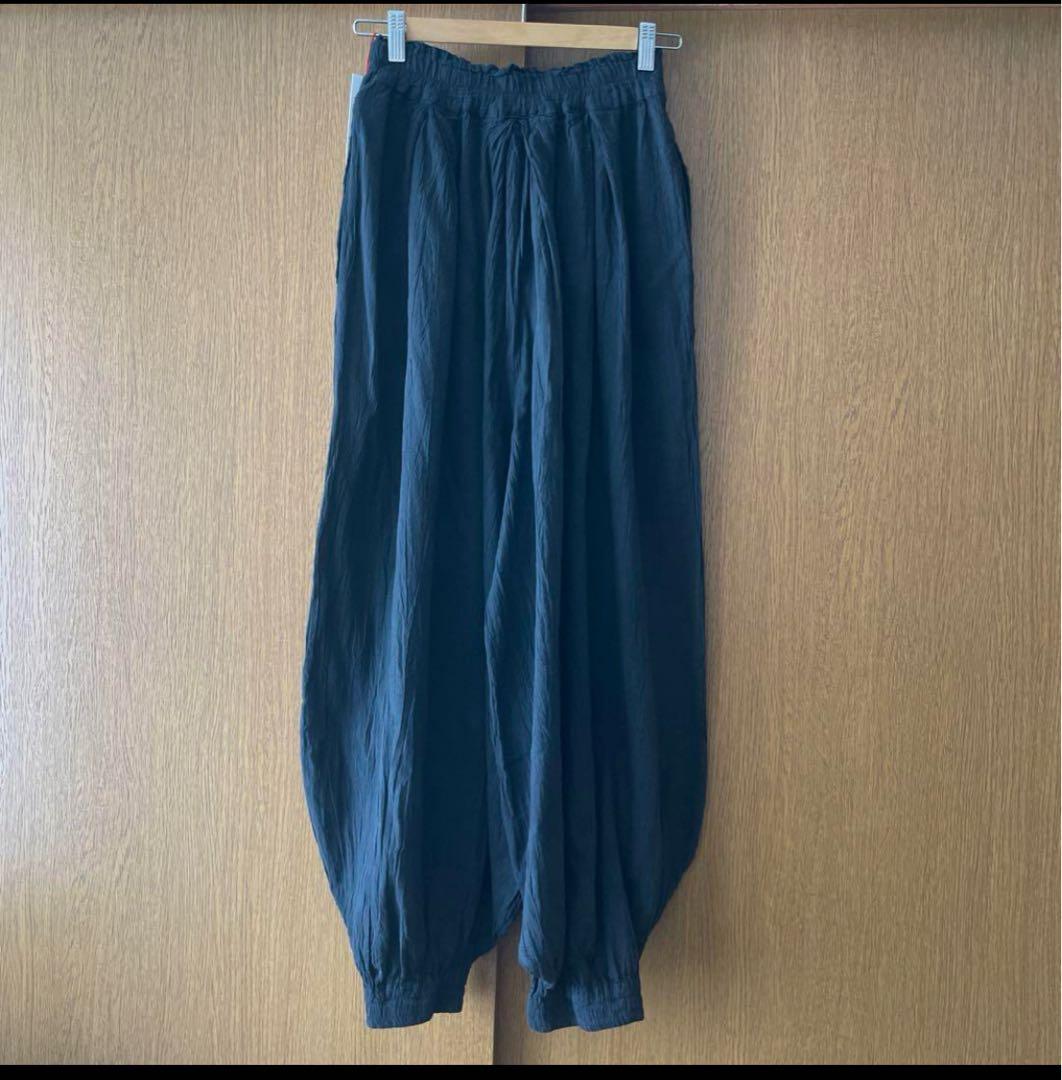 ま*こ様 ヂェン先生の日常着 バルーンパンツ ブラック