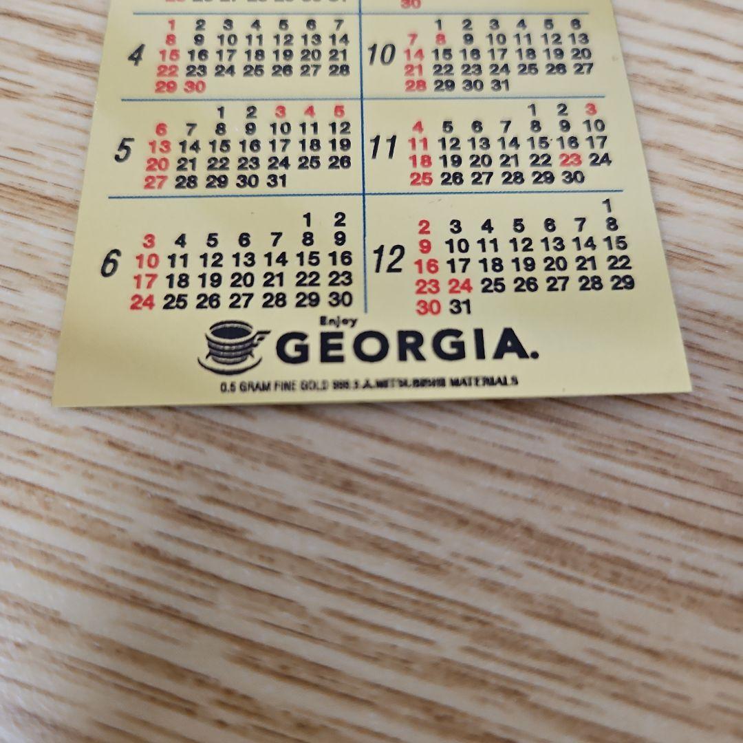 マ*サ様 純金名刺 純金カレンダー 三菱マテリアル IA ジョージア