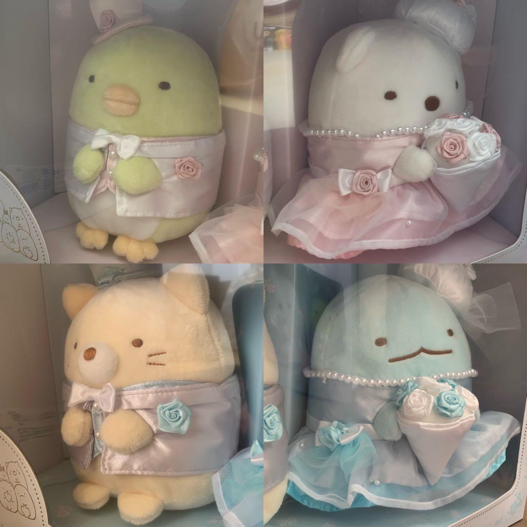 [1926]すみっコぐらし　ウェルカム　ドール第二弾　新郎・新婦２組セット