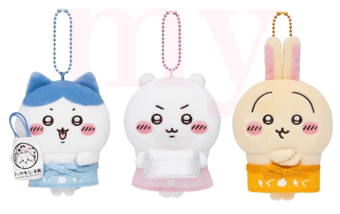 もぐもぐ本舗 伏見稲荷なぬいぐるみ/マスコット/店員さんなマスコット 13点