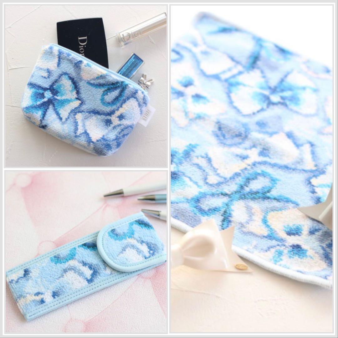 【希少】フェイラー/リボン協会コラボ/サムシングブルー/M-StyleLuxe