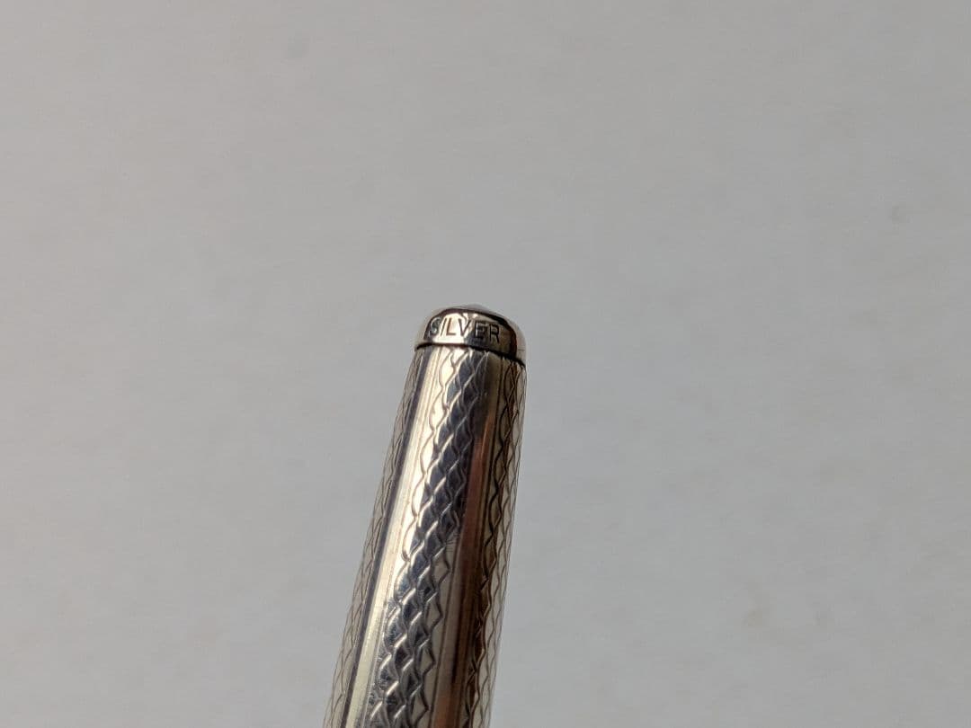 【銀製・希少】1950~60's NEWMAN ニューマン 矢羽 回転繰り出し