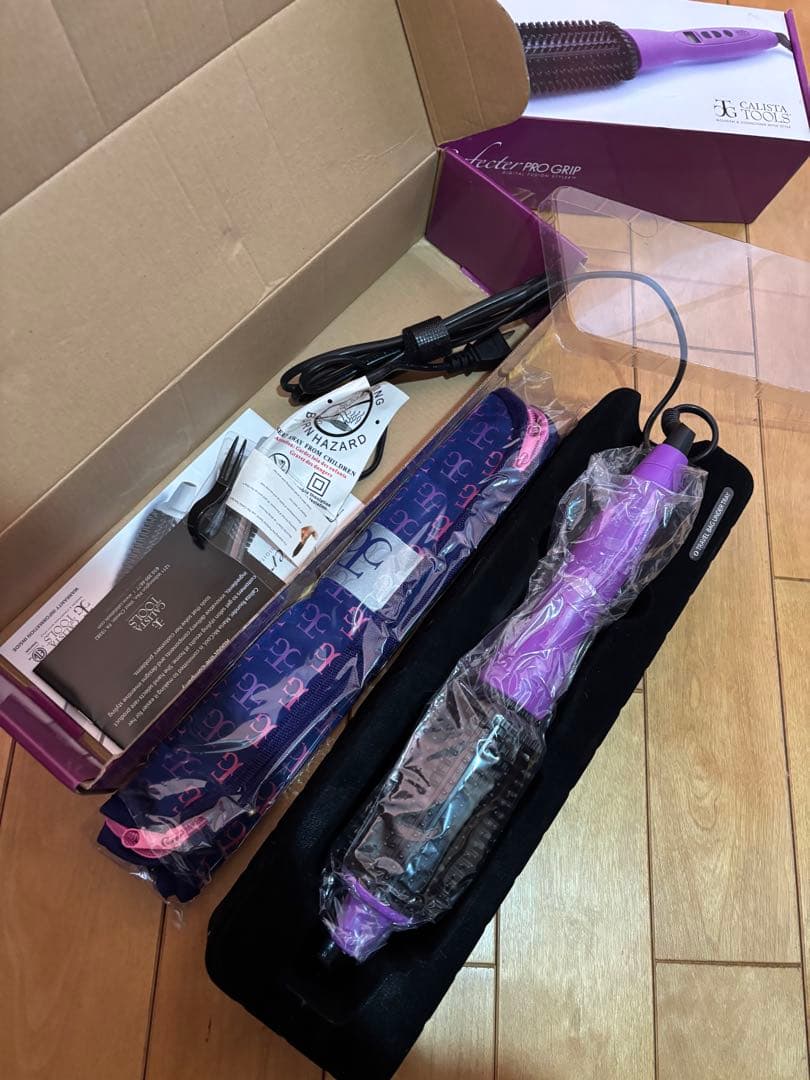 Perfecter Pro Grip ブラシヘアアイロン