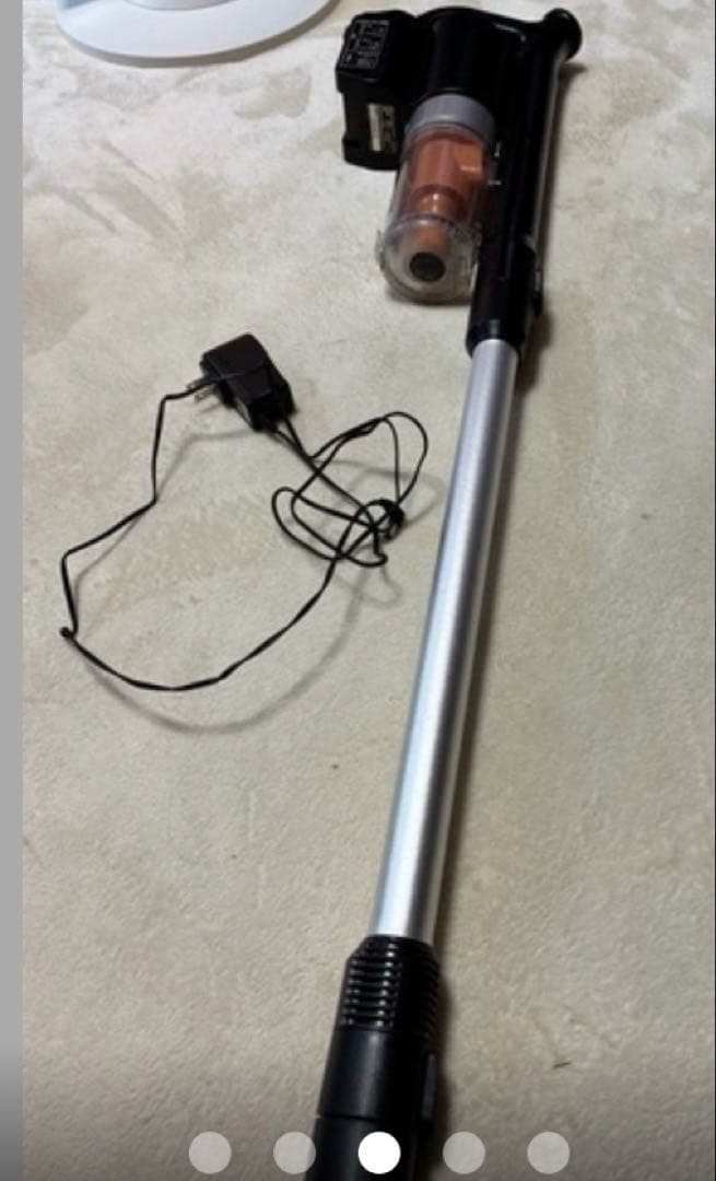 アイリスオーヤマ 充電式サイクロン掃除機 本体