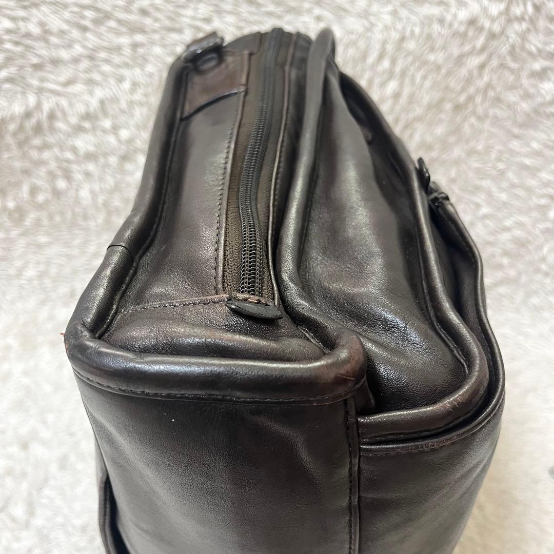 ✨希少✨TUMI 2way ビジネスバッグ オールレザー A4可 茶
