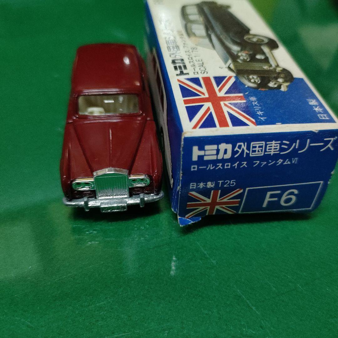 トミカ F6 ワインレッド 1/78スケール 日本製