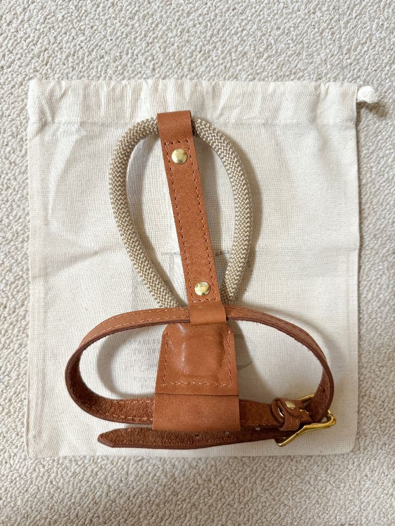 hunting pony　犬　ハーネス　キャメル