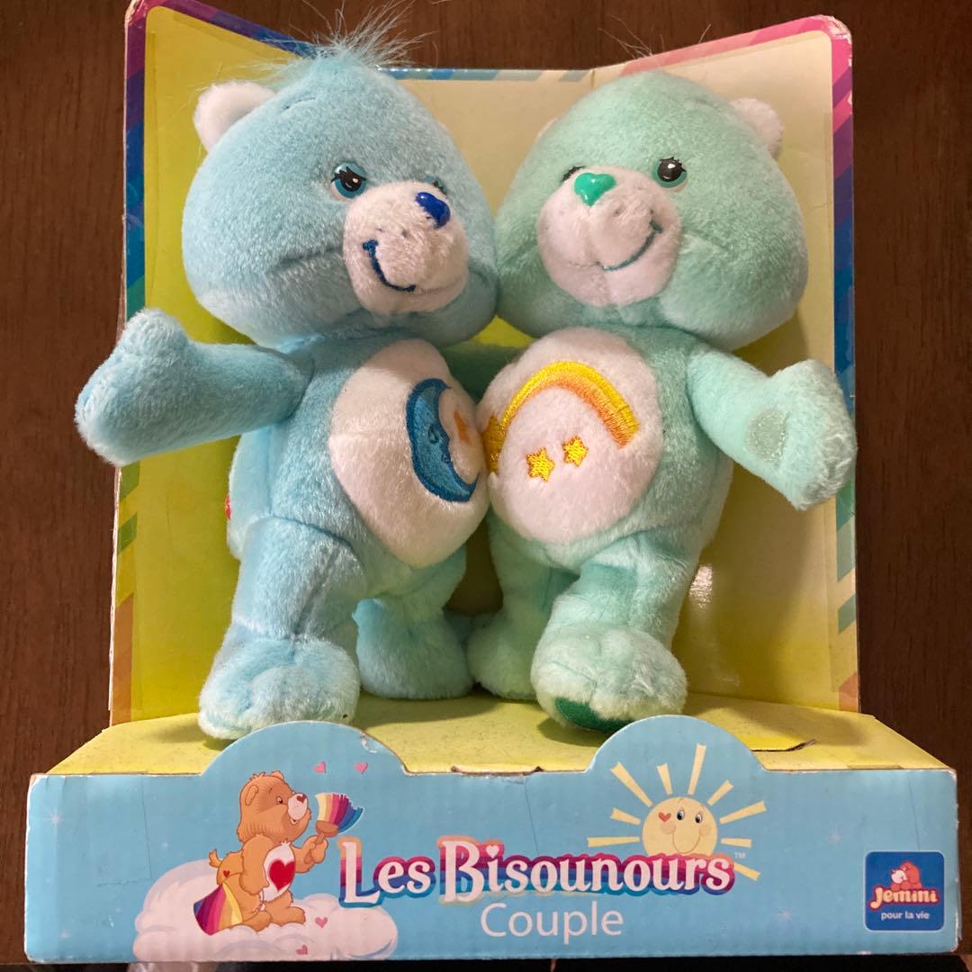 ケアベア ペア 箱付きぬいぐるみ レア 年代物 当時物