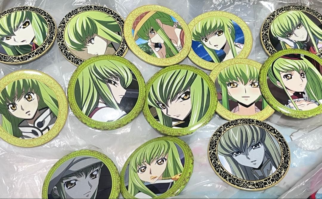 コードギアス C.C. 缶バッジ グッズ まとめ売り