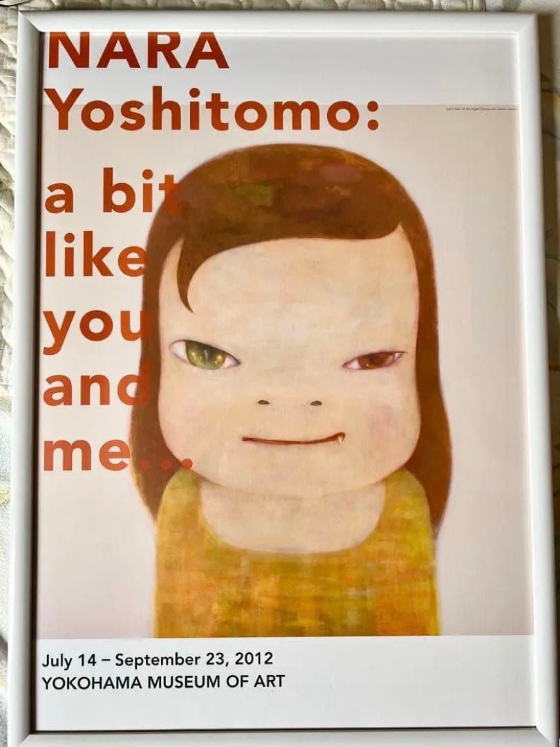 奈良美智の展覧会ポスター2012