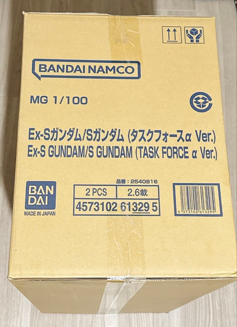 MG 1/100 Ｅｘ-Ｓガンダム/Ｓガンダム タスクフォースα Ｖｅｒ. 2個