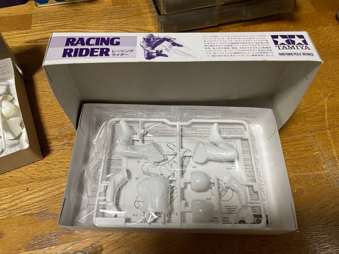 TAMIYA RACING RIDER 1/12 3個セット　ジャンク