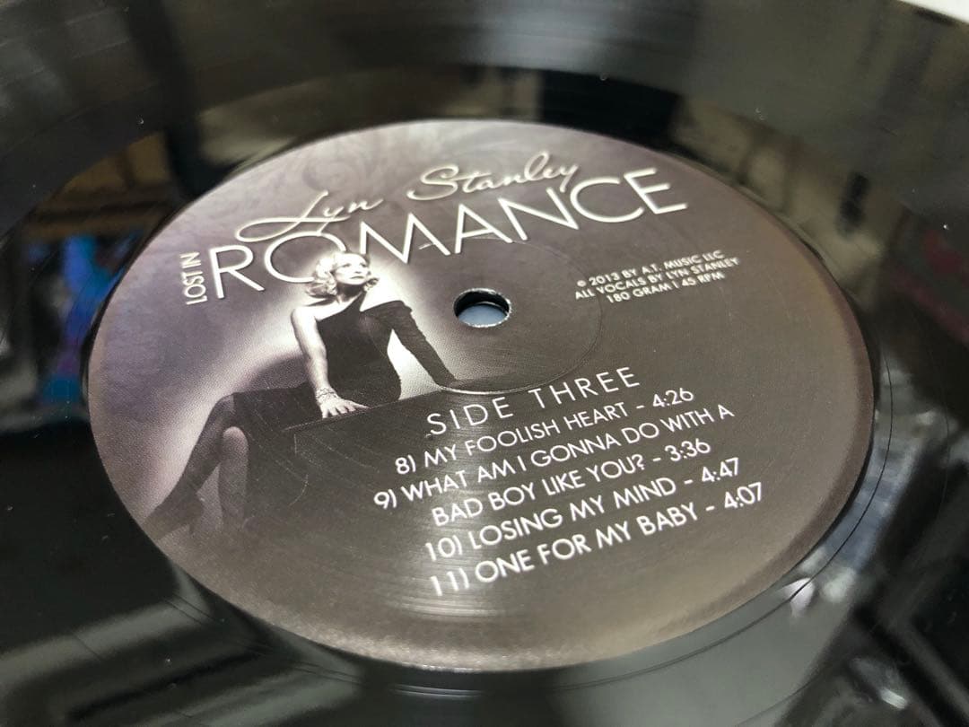 その他 Lyn Stanley Lost In Romance 45rpm 2LP