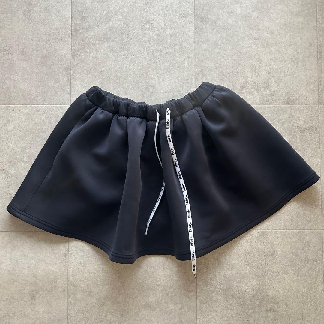 Bibiy. フレアスカート ネイビー