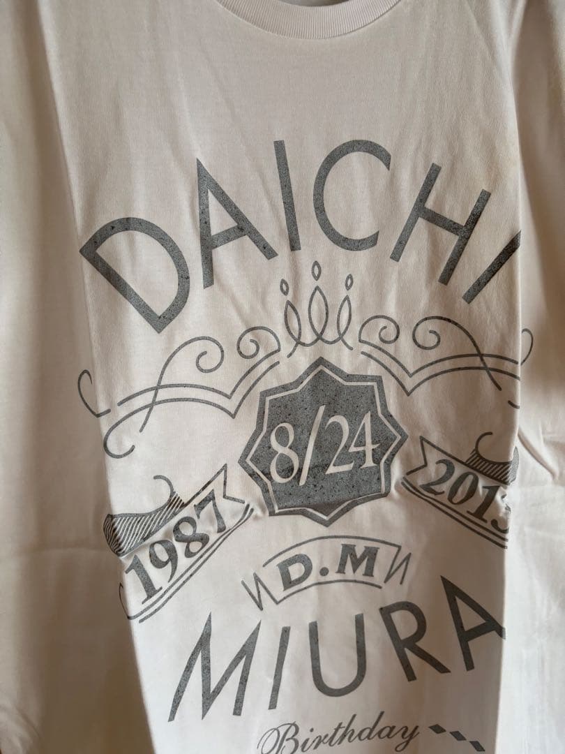 DAICHI MIURA Birthday Tシャツ 26 三浦大知