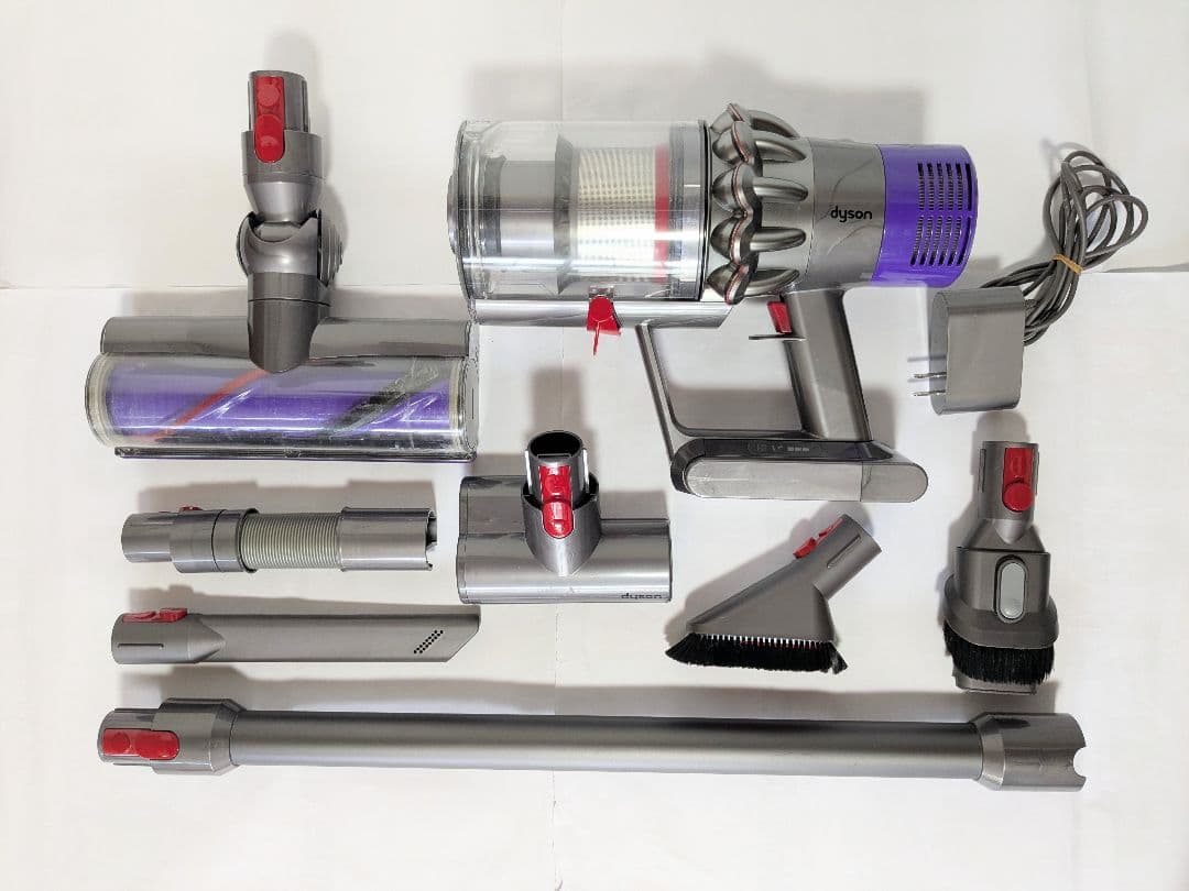 【35分稼働】ダイソン掃除機SV12 V10フルセット　動作品　②