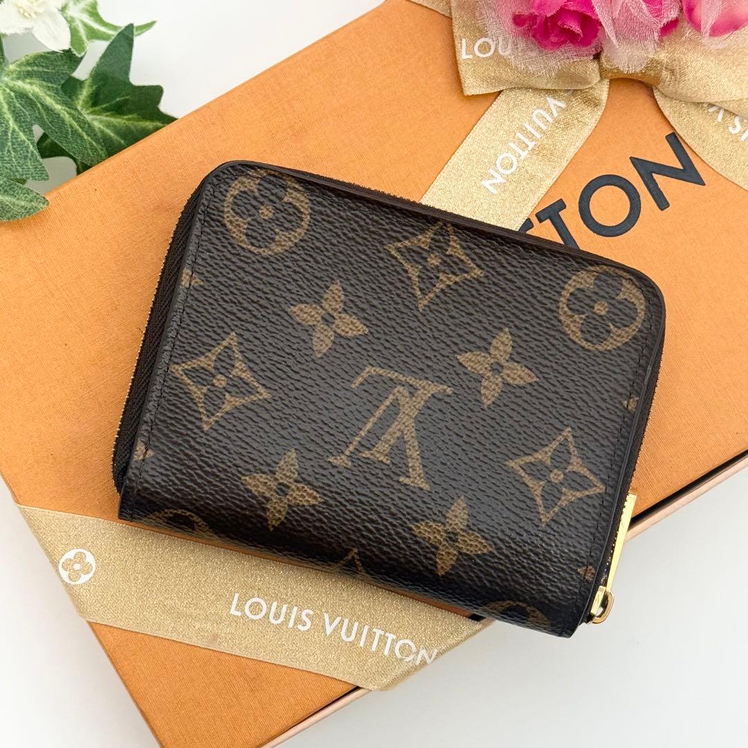 美品 大人気✨ルイヴィトン モノグラム ジッピーパース 小銭入れ ミニ財布