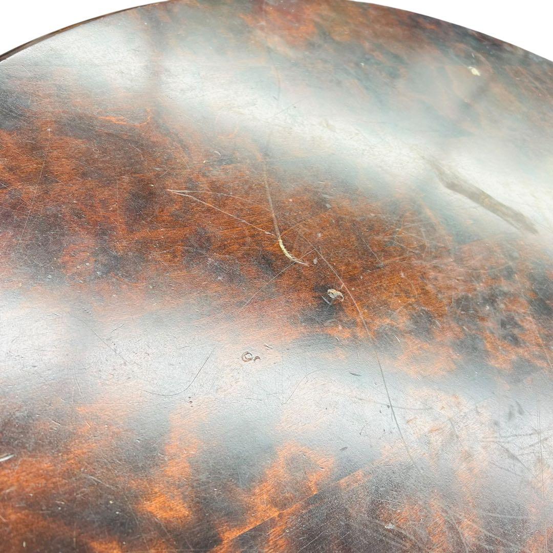 【超希少】【送料無料】北海道民芸家具 特大円形ダイニングテーブル 6人がけ 円卓