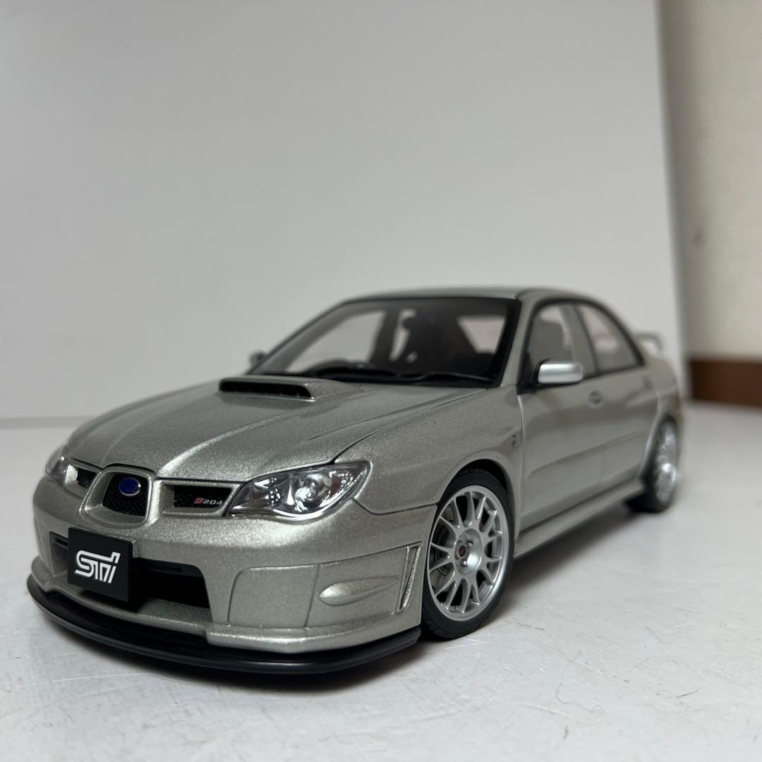 1/18オートアート　スバル　インプレッサWRX STi S204