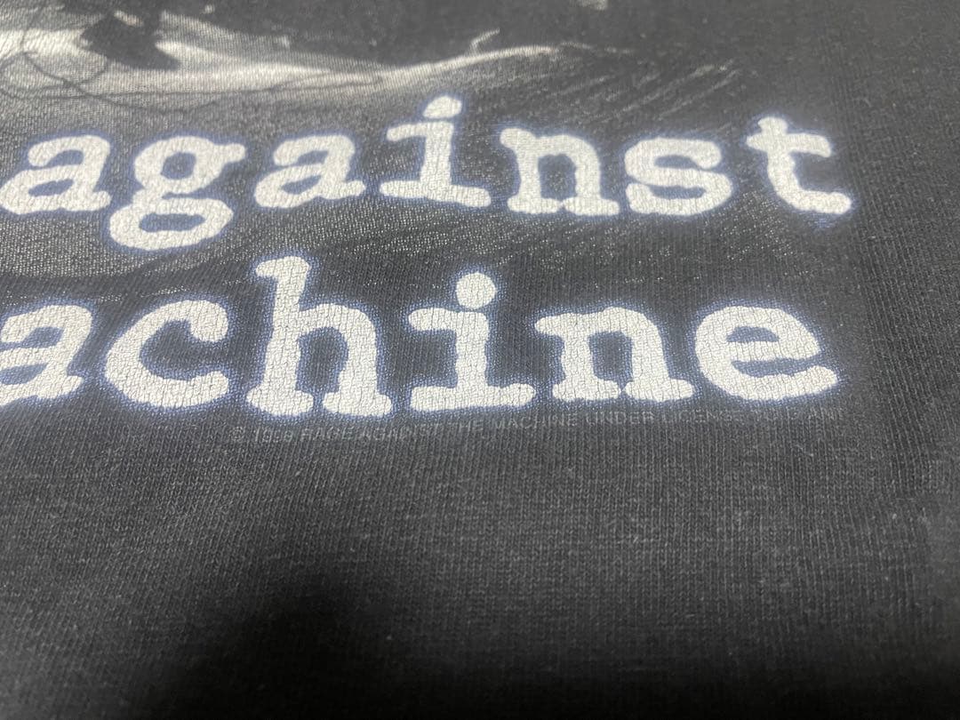 レイジアゲインストザマシーン　90s XL giantタグ