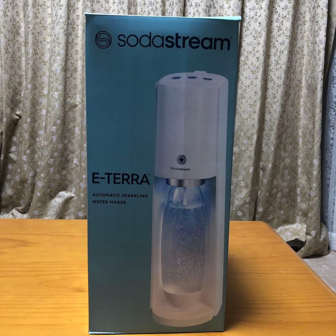 sodastream E-TERRA 自動炭酸水メーカー　新品未使用