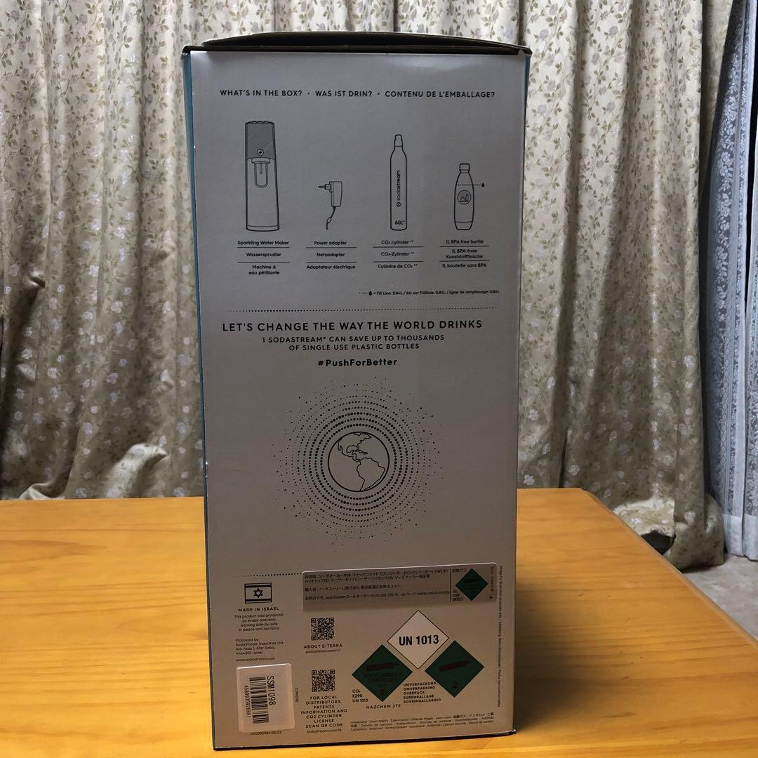sodastream E-TERRA 自動炭酸水メーカー　新品未使用