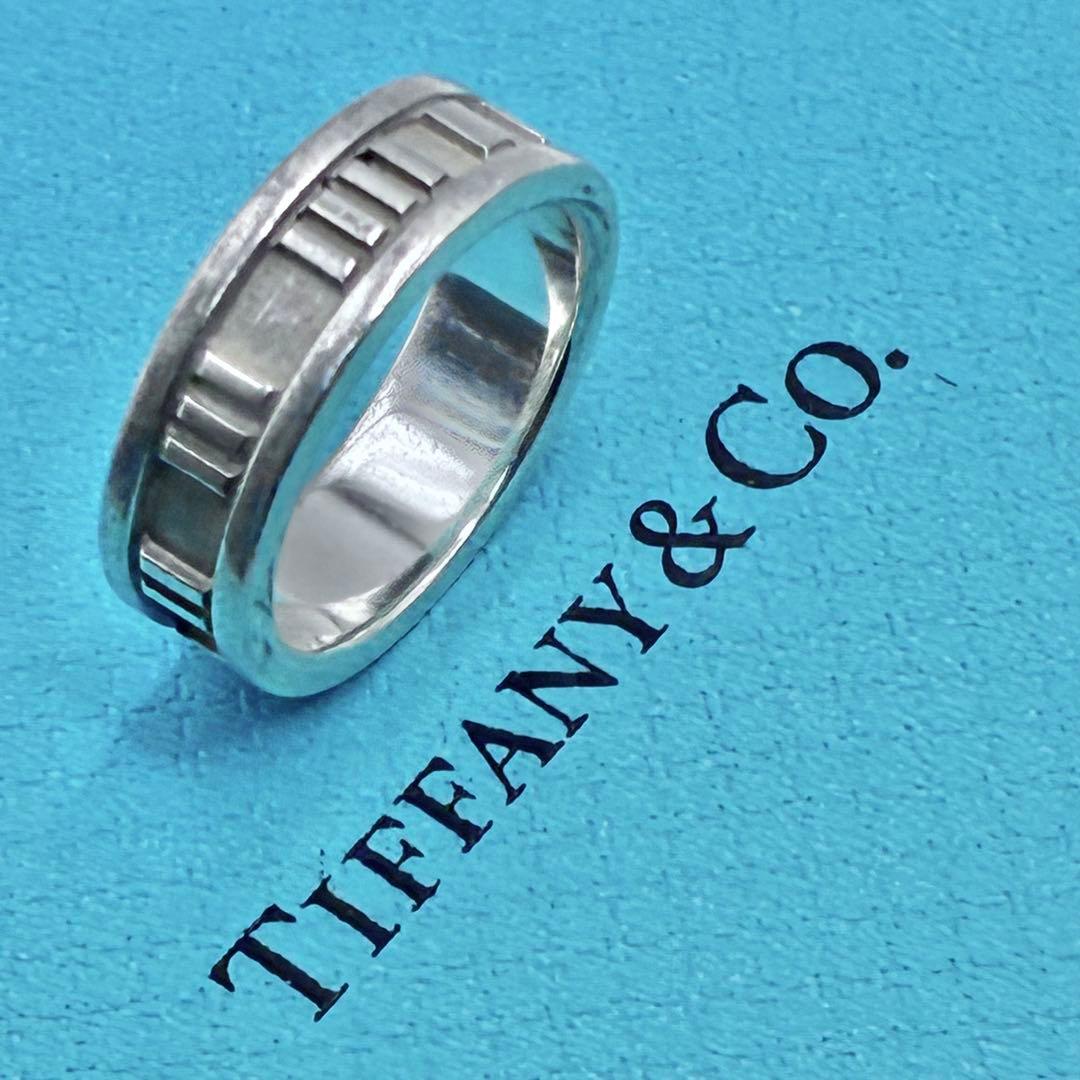 【美品】ティファニー　アトラスリング　11号　シルバー925　レディース　人気