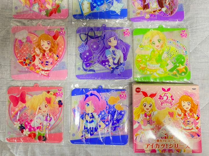 【激レア】一番カフェスーベニア　アイカツ！　8種セット　星宮いちご、他