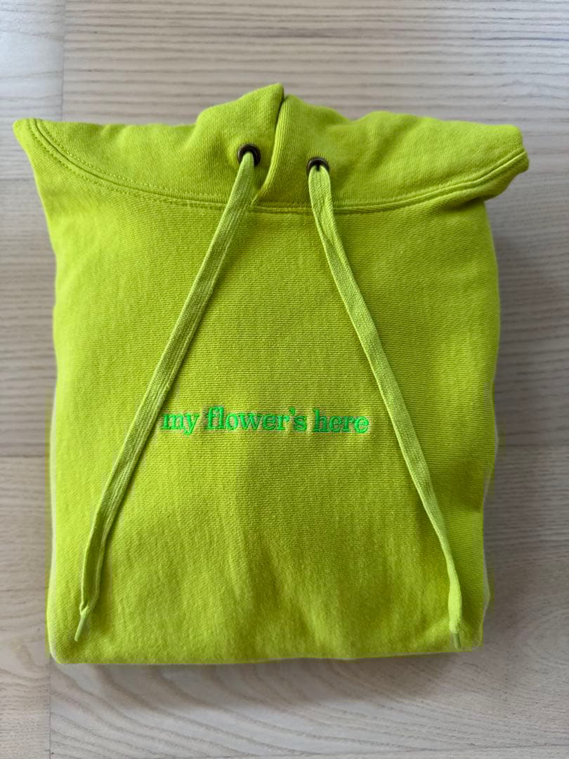 藤井風　my flower's here フーディーSサイズ フレッシュグリーン