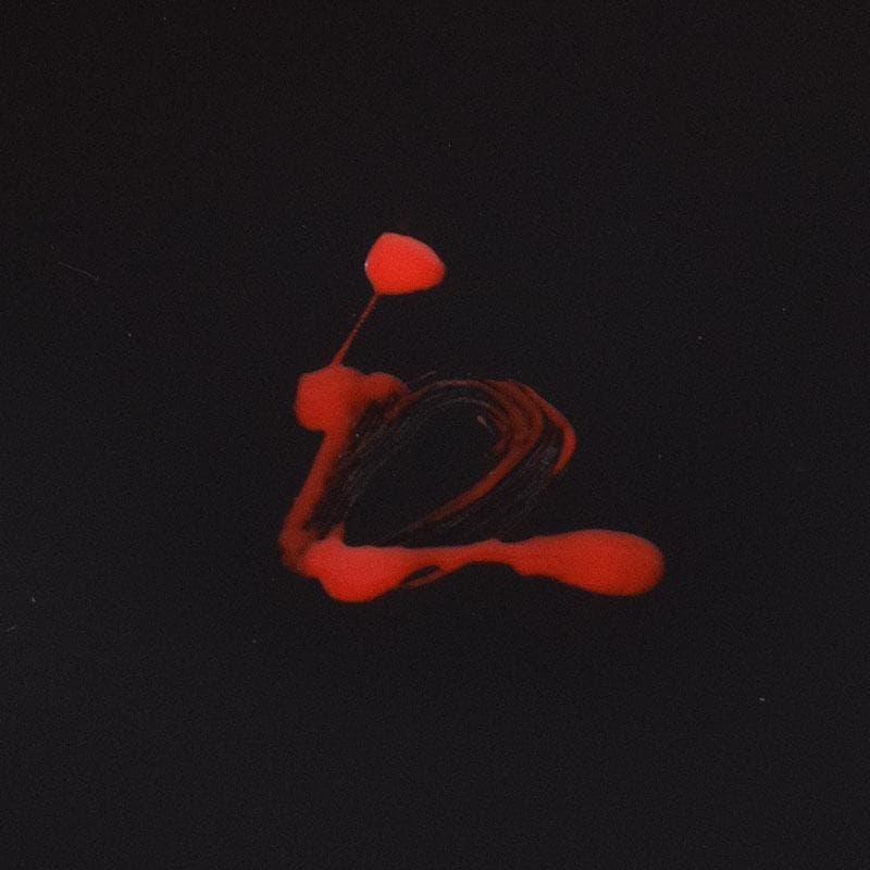 茶道具　黒漆　八幡宗豊造　黒中棗　書付　共箱　V　6911