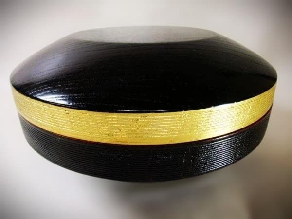 即中斎好 喰篭 塗師 宗春「久世宗春」天然木 本漆器