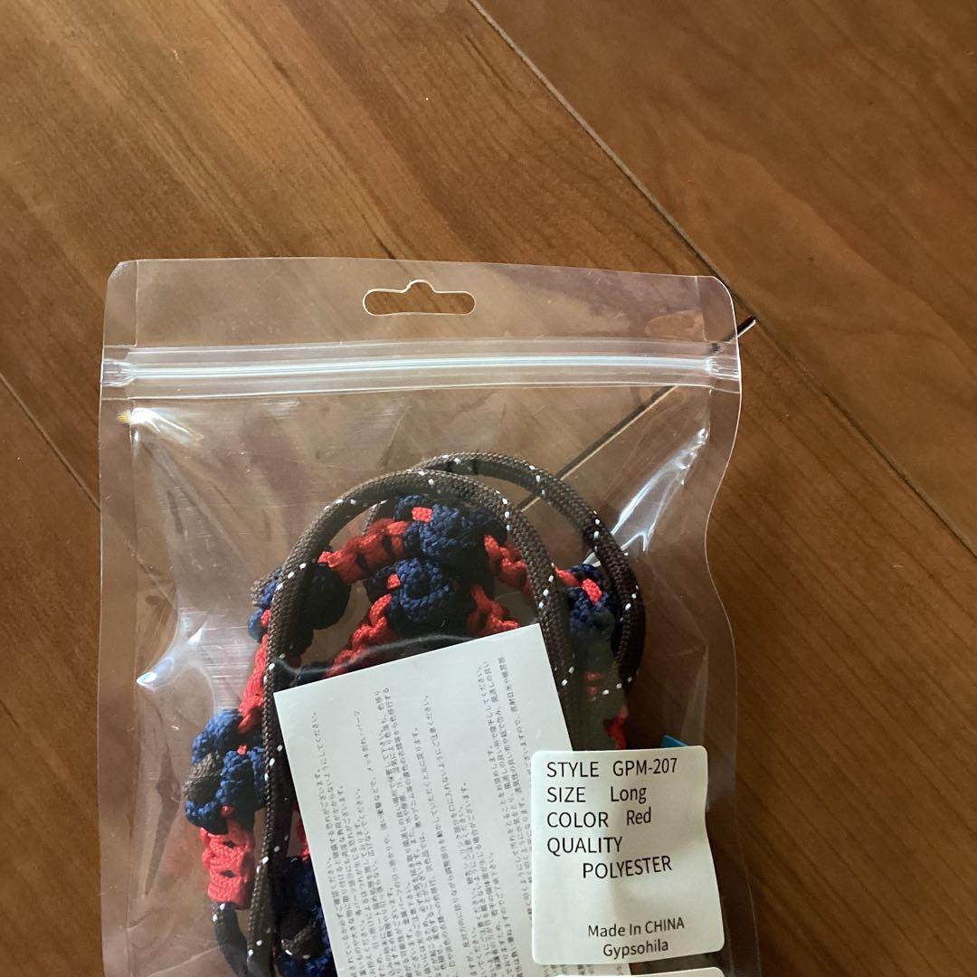 gypsohila ジプソフィア携帯ストラップロング　レッド