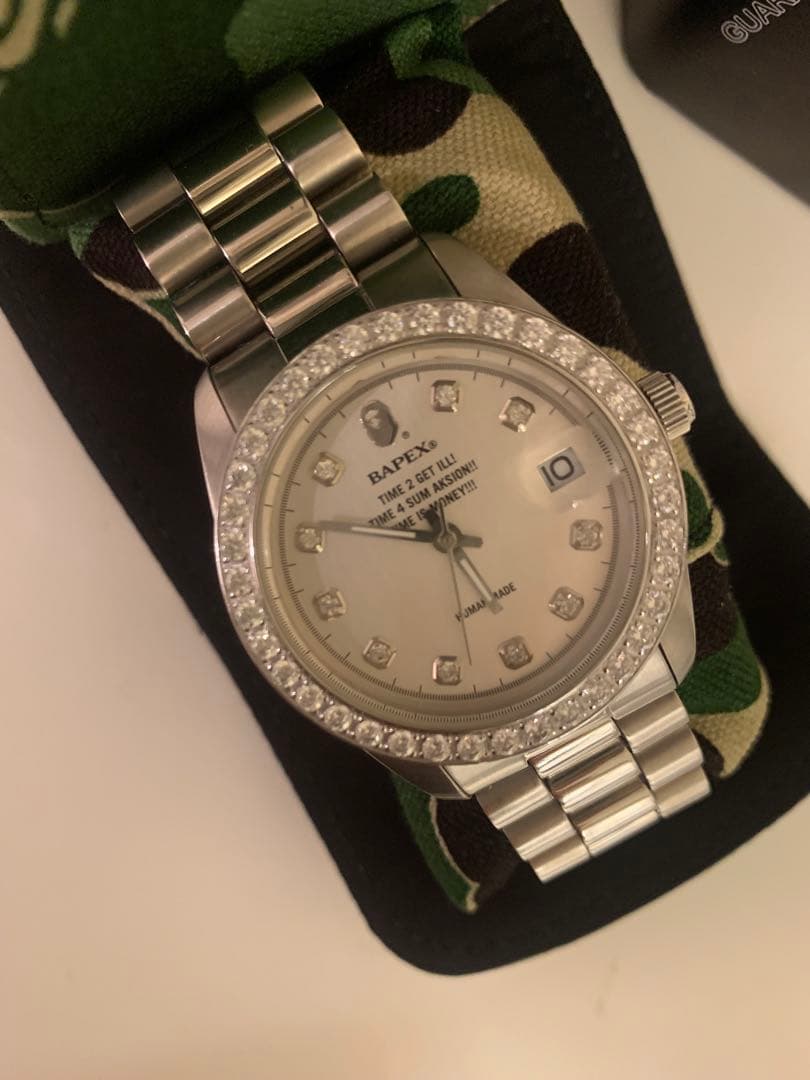 ciscodesu1さま ＢＡＰＥＸ　ラインストーン　腕時計